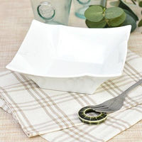 金正陶器 イゾラ 16スクエアボウル g-2346-12 1セット(3個)（直送品）