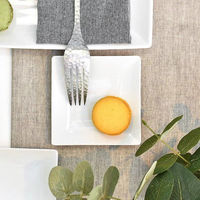 金正陶器 白磁浜付小皿 g-2345-14 1セット(10個)（直送品）