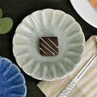 金正陶器 ヒワマットしのぎ10cm皿 g-2348-08 1セット(10個)（直送品）