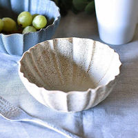 金正陶器 ロータス14cmボウル ホワイト ichi-0005 1セット(3個)（直送品）