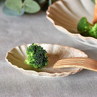 金正陶器 ロータス12cmオーバルプレートホワイト ichi-0011 1セット(10個)（直送品）