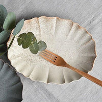 金正陶器 ロータス23cmオーバルプレート ホワイト ichi-0009 1セット(3個)（直送品）