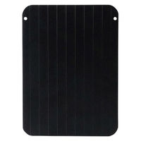 解凍プレート 厚手S（厚み0.3cm）ブラック R0450-S-A 1枚 急速解凍 急速冷凍 粗熱取り ライズクリエイション