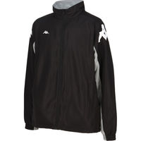 Kappa(カッパ) サッカー アウター ウィンドジャケット M ブラック 244908 1枚（直送品）