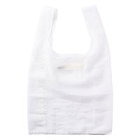 コンパクトショッピングバッグ ホワイト AKOMEYA TOKYO/アコメヤ