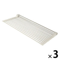 水切りラック ライトグレージュ（小物トレー無） Y0735-greige-A 1セット（1個×3）ライズクリエイション