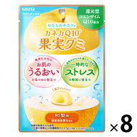 グミ 食べきりサイズ 機能性表示食品 果実グミ 和梨味 40g 1セット（1個×8）