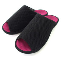 オクムラ スリッパ 3Dコンフォート メッシュ Lサイズ レッド 283995 1個（直送品）