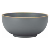 宮本産業 麺鉢 1.5L エッジライン 麺どんぶり グレー 341701 1個（直送品）