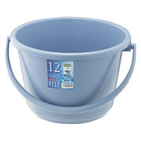 リス ベルク 広口バケツ 12SB ブルー 1個 GBEC215