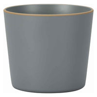 宮本産業 そば猪口 230ml エッジライン 麺猪口 グレー 394641 1個（直送品）