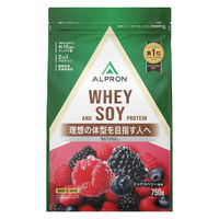 ホエイ＆ソイプロテイン　ミックスベリー風味　1袋（750g）　アルプロン　ALPRON