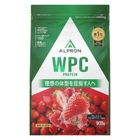 ホエイプロテイン　WPC　フレッシュストロベリー風味　1袋（900g）　アルプロン　ALPRON
