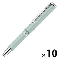ゼブラ SLF1 mini N アースカラー ペールブルー 油性ボールペン BA55ーECーPB 1セット（1本×10）