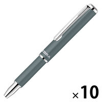 ゼブラ SLF1 mini N アースカラー ダークグレー 油性ボールペン BA55ーECーDGR 1セット（1本×10）