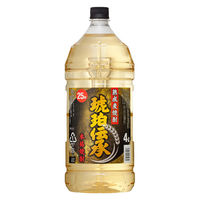 本格麦焼酎 琥珀伝承 熟成麦焼酎 25度 4L 1本 福徳長酒類