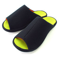 オクムラ スリッパ 3Dコンフォート メッシュ Lサイズ レッド ネイビー 283996 1個（直送品）