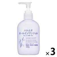 wa＊so＊sen（ワソウセン） ハトムギ オールインワンジェル 300g ３個 岡インターナショナル