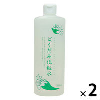 ナチュラルローション どくだみ化粧水 500mL 2個  地の塩社