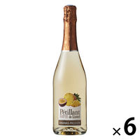 フランス ペティアン・ド・リステル パイナップル＆パッションフルーツ スパークリングワイン やや甘口 750ml 1セット（6本）