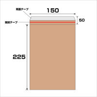 大洋社 エアクッション封筒ライト　200枚セット　LC-0 1セット（200枚入）（直送品）