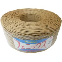 ゴークラ 紙ひも フェニックス クラフト(茶) 8号 約220m巻 PHE1-8 10巻（直送品）