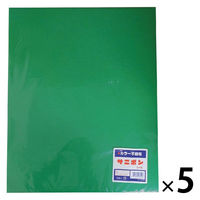 ゴークラ 不織布 サニボン シート 500×400mm 緑 1セット（100枚：20枚×5）