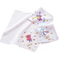 西口商事　ガーゼハンカチ3枚セット　210067209　1セット(5個)（直送品）