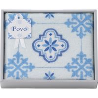 【ギフト包装】尾崎　モロッコタイル柄　バスマット　210080116　1セット(2個)（直送品）