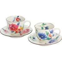 【ギフト包装】セラミック藍　花衣　ペアコーヒー　210132027　1個（直送品）