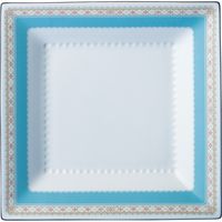 【ギフト包装】ノリタケカンパニーリミテド　ノリタケ　ハミングブルー　スクエアプレート　210135042　1個（直送品）