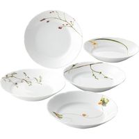 【ギフト包装】鳴海製陶　ナルミ　里花暦　カレー＆パスタ皿5枚セット　210138076　1個（直送品）