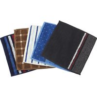 【20個セット】ニシオ　紳士タオルハンカチ　210596016　（直送品）