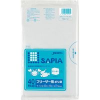 ジャパックス フリーザ-用ポリ袋 40枚 半透明 厚み0.015mm P-05 1袋（40枚入）