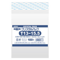 HEIKO ＯＰＰ袋　クリスタルパック Ｔ　13ー15．5 1袋(100枚入)