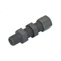 マルエム産業 鋼管用くい込継手ホース接続隔壁ユニオンメス(鋼管外径28×PF3/4) MUF28-3/4 1個（直送品）