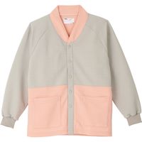 大阪エンゼル コーディアルウェア ジャケット 5201 ピンク L 428312 1枚 　介援隊 U0822（直送品）