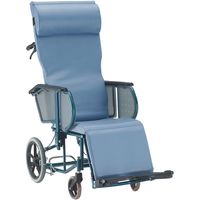松永製作所 フルリクライニング車椅子 エスコート FR-11R 201425 介助式 1台 　介援隊 W0401（直送品）