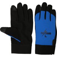 小野商事 PU手袋 フレキシガード タッチパネル対応 Mサイズ AG6751 青 1双