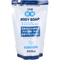 ヒューマンシステム CHS薬用ボディソープ 500ml 4524963020012 500mL×12セット（直送品）