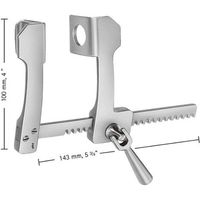 ビー・ブラウンエースクラップ 肋骨開胸器 フィノシエット アルミ製ブレード 28×30mm  FC041A ナビス品番：64-6371-27（直送品）