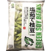 「業務用」ミホウジャパン 塩茹で枝豆　台湾産 4513896012430 10袋：500g（直送品）