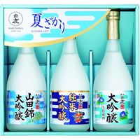 辰馬本家酒造 【お中元ギフト・のし付き】辰馬本家酒造 黒松白鹿「夏ざかり」セット KM-50 813359 1セット（直送品）