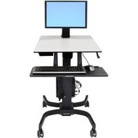 ERGOTRON WorkFit-C 中型ディスプレイ 昇降式ワークステーション