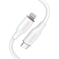 Anker PowerLine III Flow USB-C & ライトニング ケーブル(0.9m クラウドホワイト) A8662021（直送品）