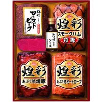 丸大食品 【お中元ギフト・のし付き】丸大食品 ローストビーフ入煌彩ハムギフト KKR-504 628479 1セット（直送品）