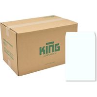 キングコーポレーション 角形1号 100g Ｈｉソフトカラースカイ 160101 1箱(500枚入)（直送品）