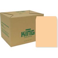 キングコーポレーション 角形3号 100g Ｈｉソフトカラー ベージュ 160305 1箱(500枚入)（直送品）