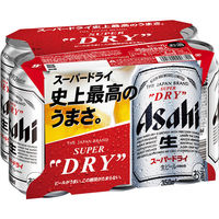 ビール アサヒスーパードライ ドライクリスタル 350ml 6本