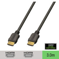 HDMIケーブル 3m HDMI[オス]-HDMI[オス] HDMI2.1 8K対応 VV-HDMI030AA-UH-B 1本 Vodaview